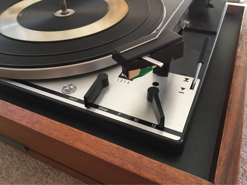 DUAL 1215 Turntable, by United Audio; Walnut