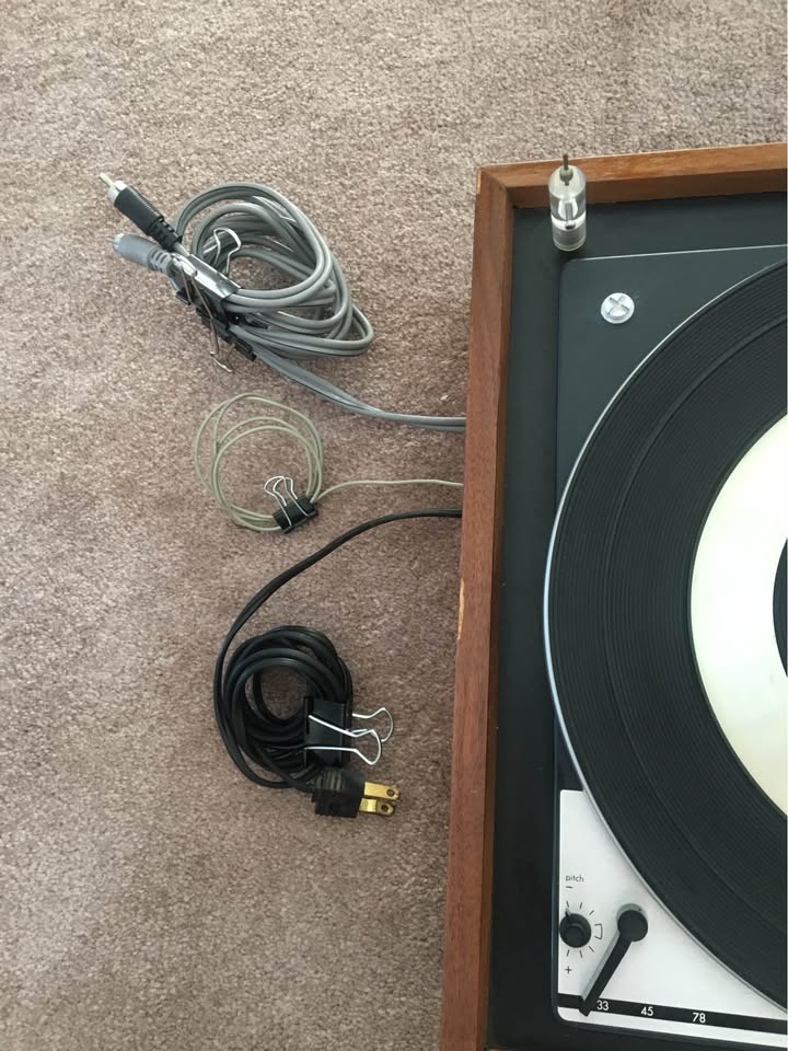 DUAL 1215 Turntable, by United Audio; Walnut
