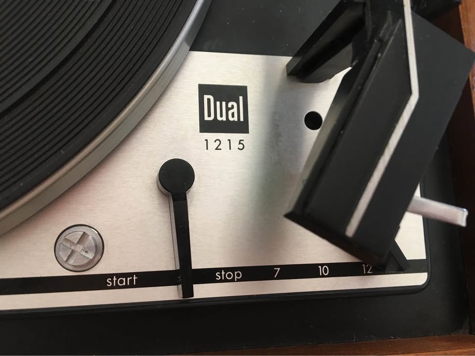 DUAL 1215 Turntable, by United Audio; Walnut