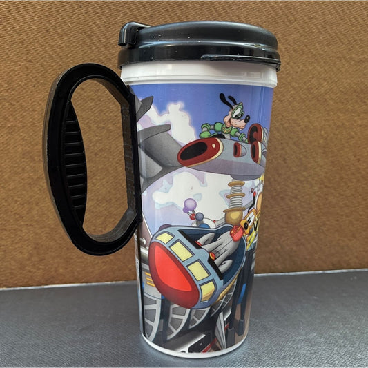 'Astro Orbiter'' Rapid-Fill Refillable Mug, Black; Disney Resorts