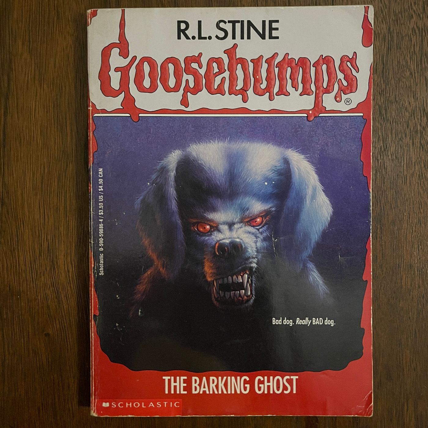 Goosebumps #32 ‘The Barking Ghost’ ; R.L. Stine, 1995 - 1E1P