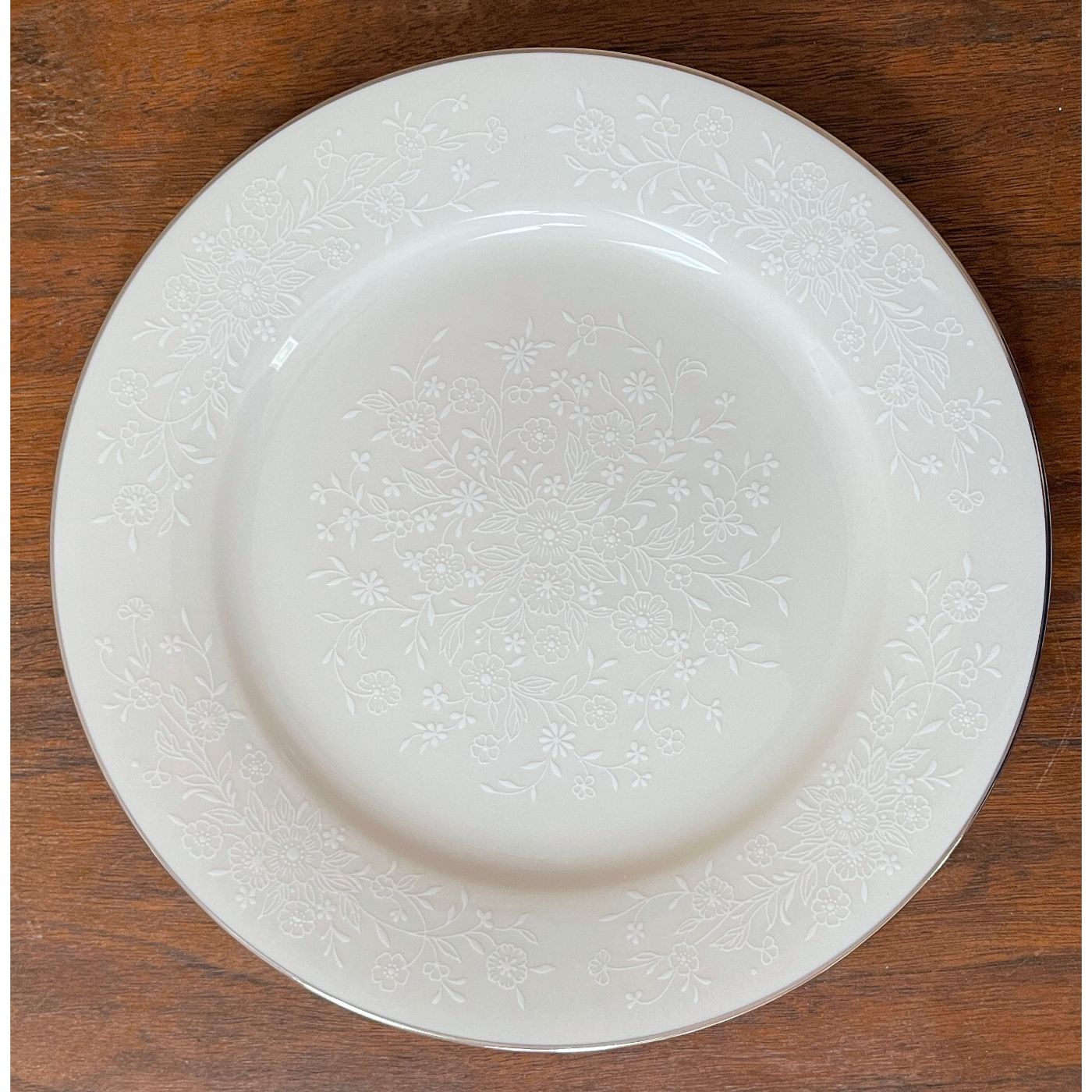 Salad Plate; Chantilly Pattern by Carico