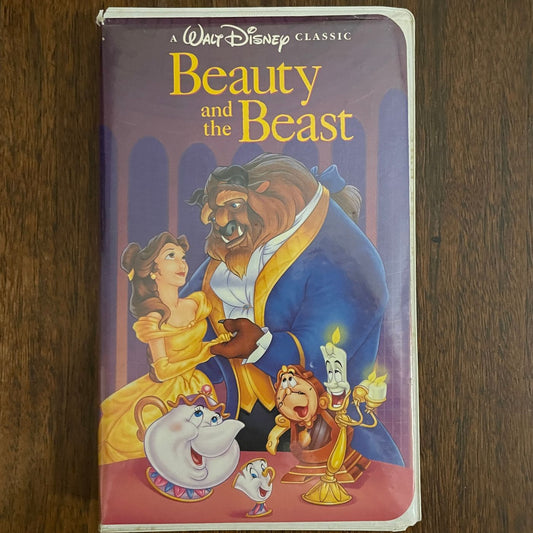 Disney's Black Diamond Classics 'Beauty and the Beast' VHS, 1993