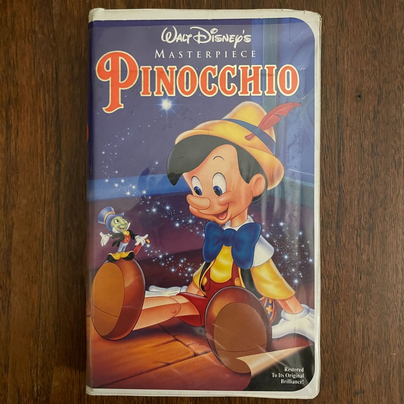 Disney's Masterpiece 'Pinocchio' VHS; 1993