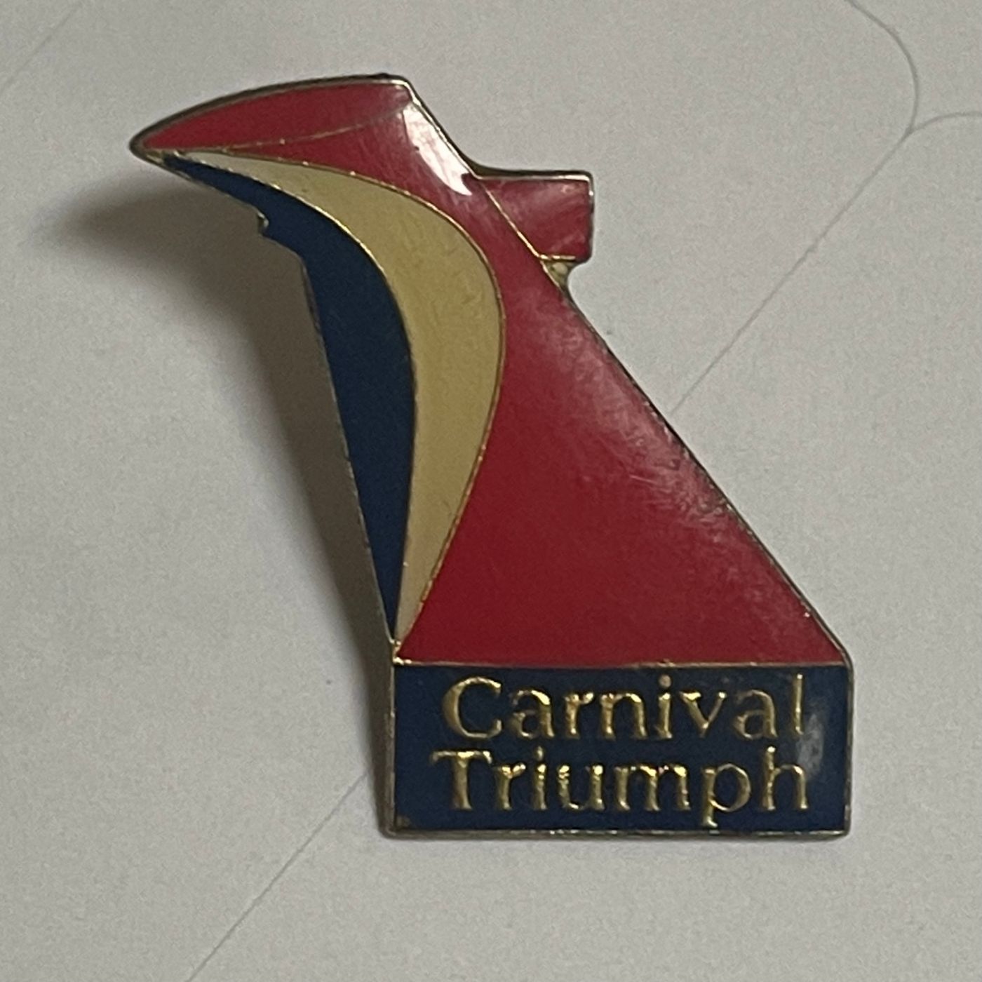 Carnival Cruise Line’s CARNIVAL TRIUMPH Lapel Pin