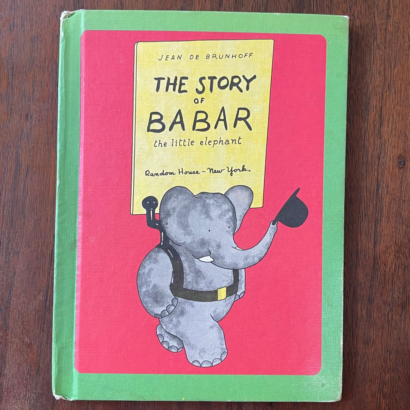 Jean M. Brunhoff 'The Story Of Babar: The Little Elephant' 1961