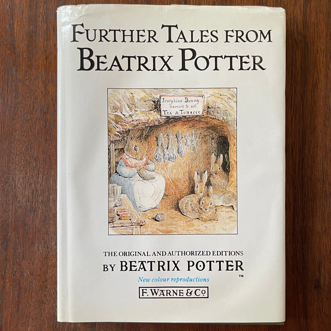 Beatrix Potter 'Further Tales From Beatrix Potter' Hardcover 1987