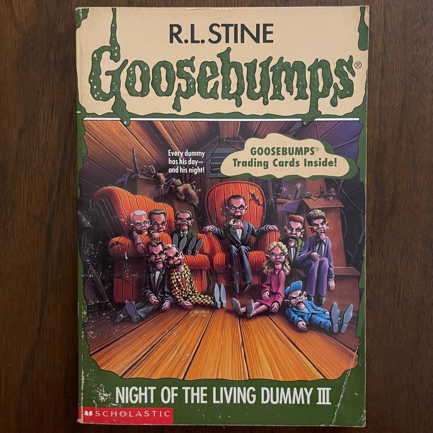 Goosebumps #40 ‘Night of the Living Dummy 3'; R.L. Stine, 1995 - 1E1P