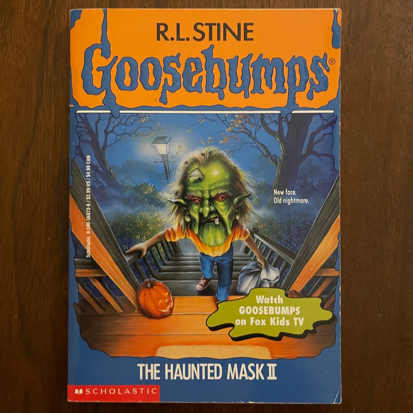 Goosebumps #38 'The Abominable Snowman of Pasadena'; R.L. Stine, 1996 - 1E1P