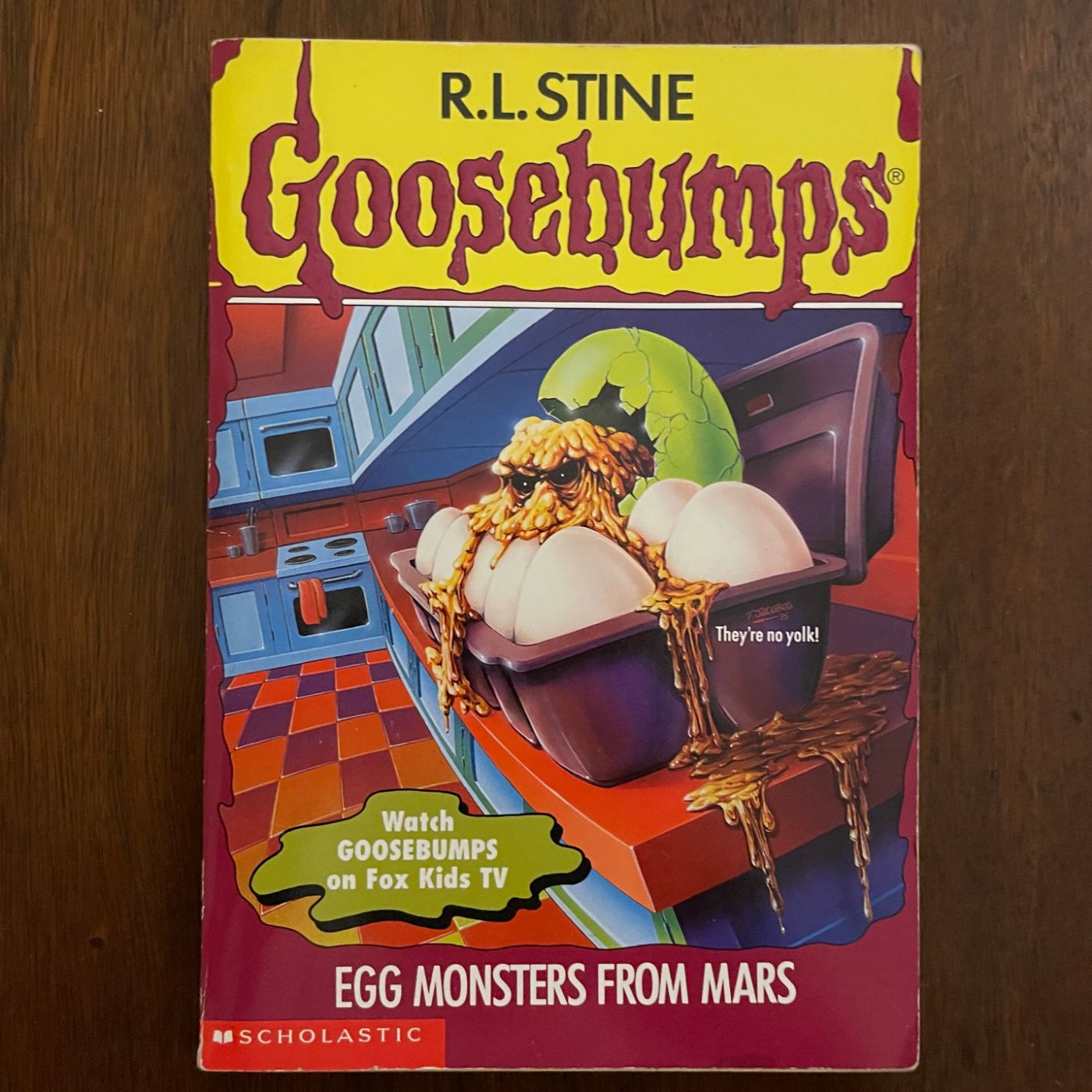 Goosebumps #42 ‘Egg Monsters From Mars’; R.L. Stine, 1996 - 1E