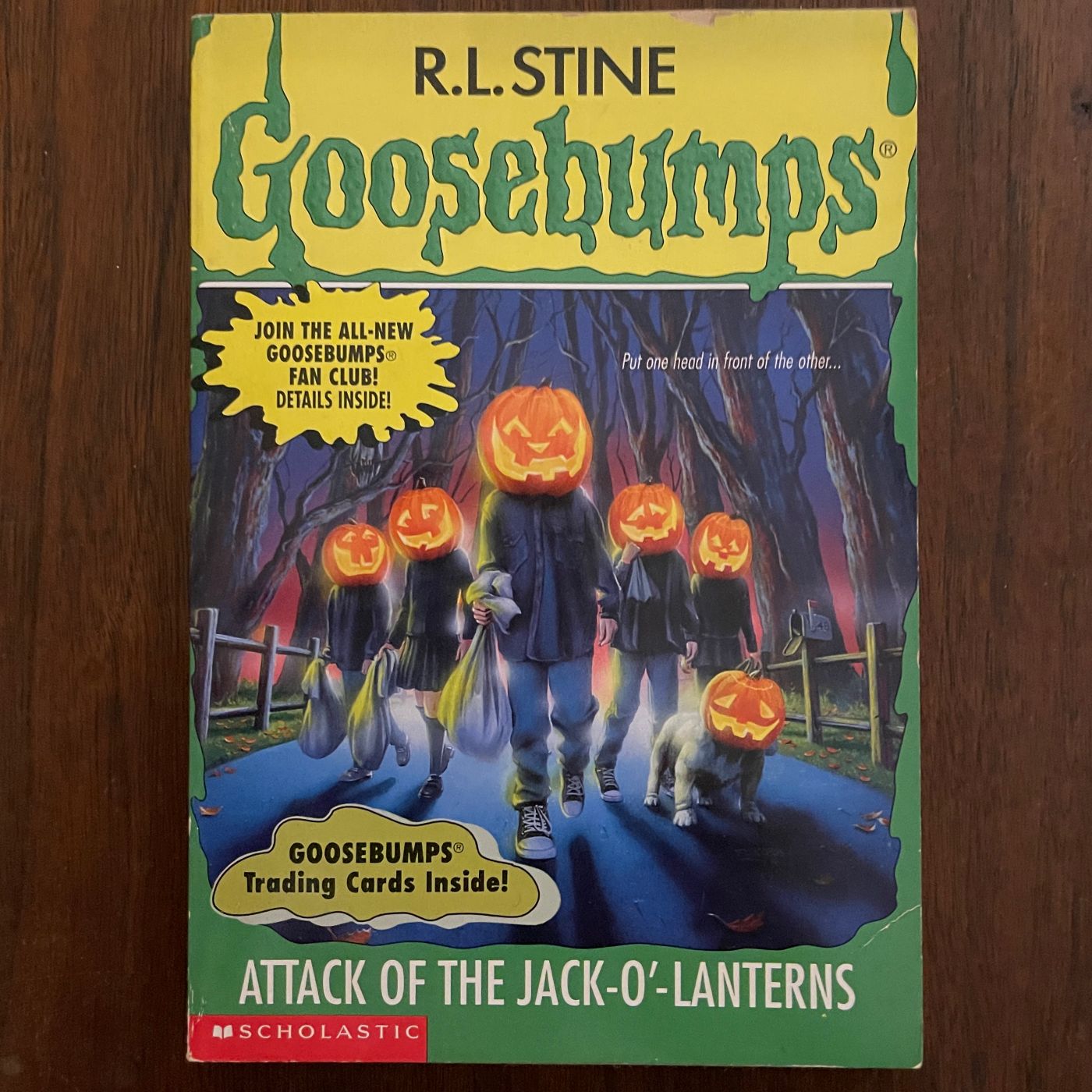 Goosebumps #48 ‘Attack of the Jack-O’-Lanterns’; R.L. Stine, 1996 - 1E1P