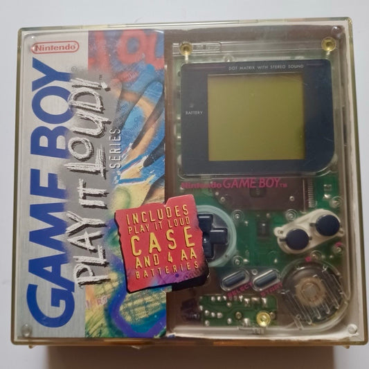 Nintendo 'Play It Loud' Edition Game Boy Console, In Box, 1995