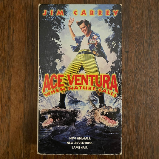 ‘Ace Ventura: When Nature Calls’ VHS,