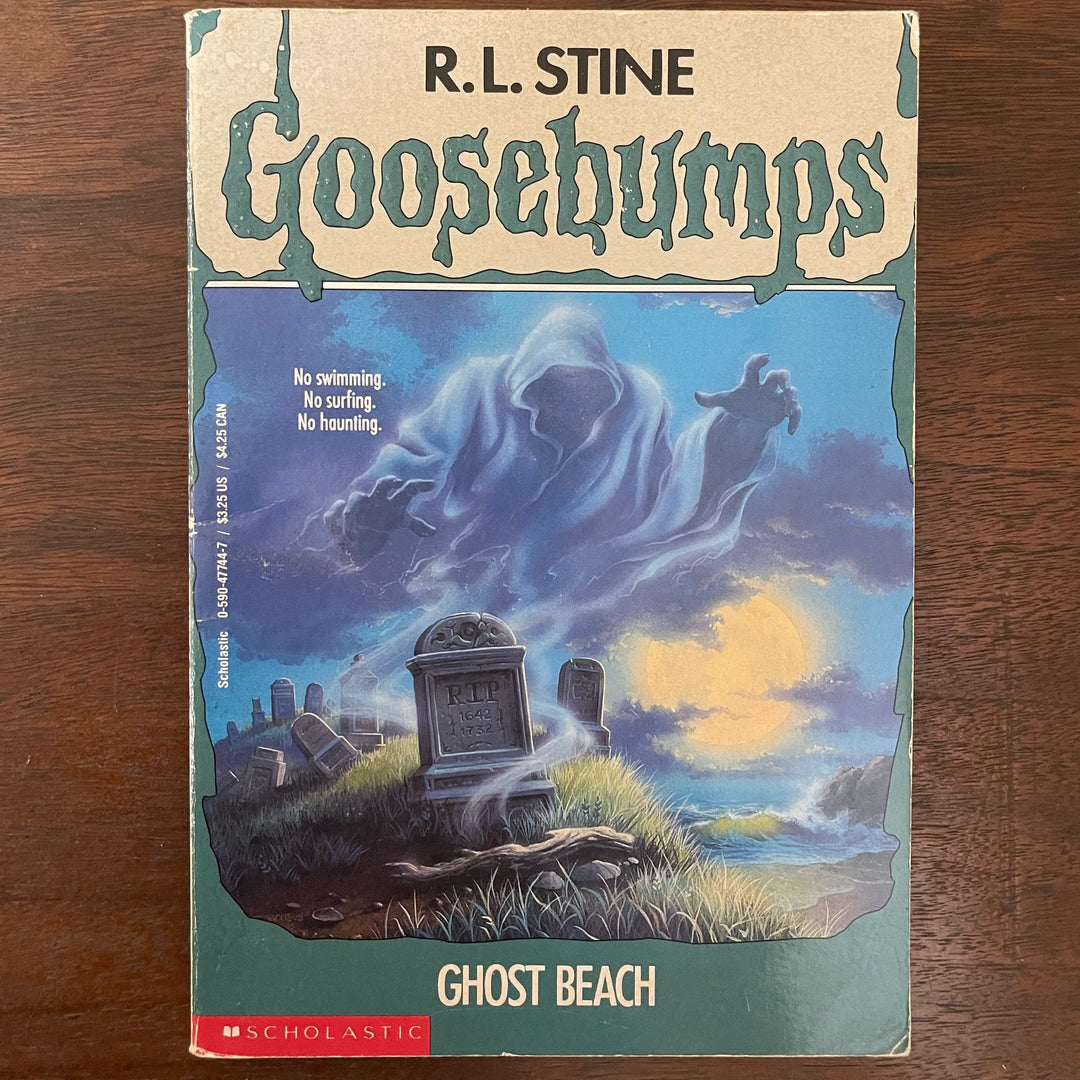 Goosebumps #22 'Ghost Beach'; R.L. Stine, Paperback 1994 - 1E