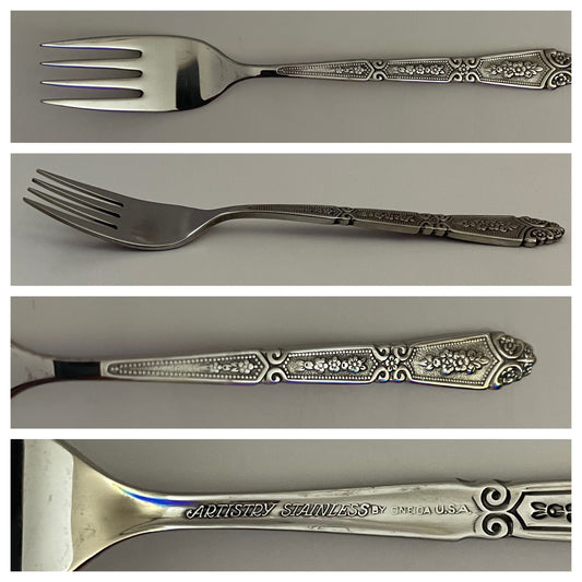 Salad Fork; Dowry Pattern by Oneida