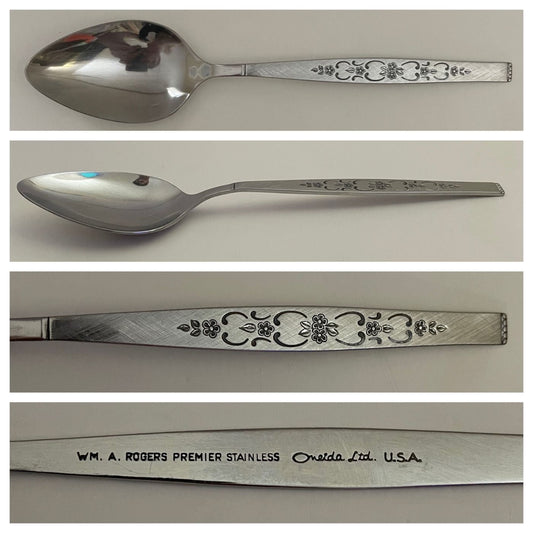 Serving Spoon; Spanada Pattern by Oneida