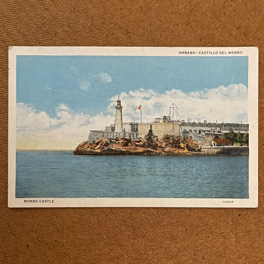 ‘Castillo del Morro, Habana Cuba' Post Card; MPCo. - reJUNKshop